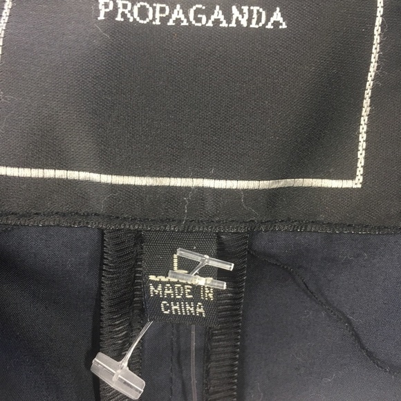 NEW Obey Propaganda Mens Large Lightweight Cotton Jacket Black Utility Pockets - Picture 5 of 6